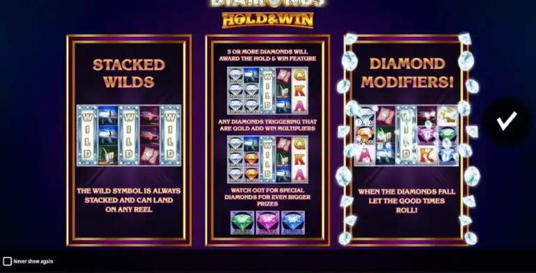 Brilliant Diamonds: Hold & Win