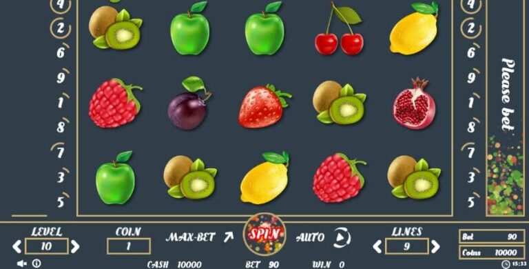 Bubbly Fruits