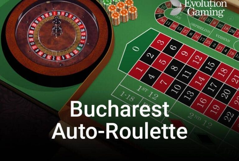 Bucharest Auto-Roulette	(Evolution Gaming)