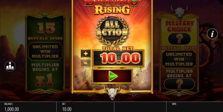 Buffalo Rising Megaways All Action