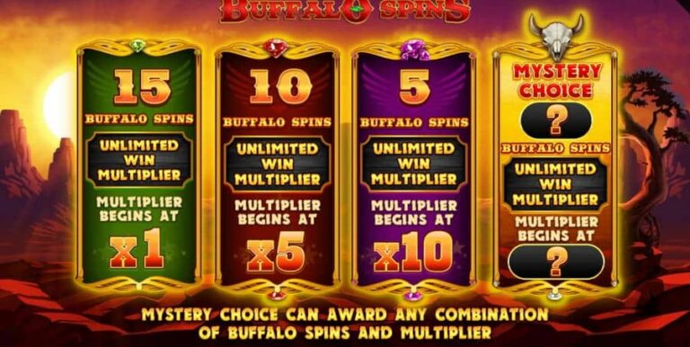 Buffalo Rising Megaways All Action