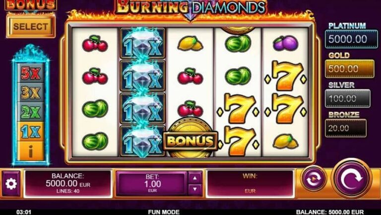 Burning Diamonds