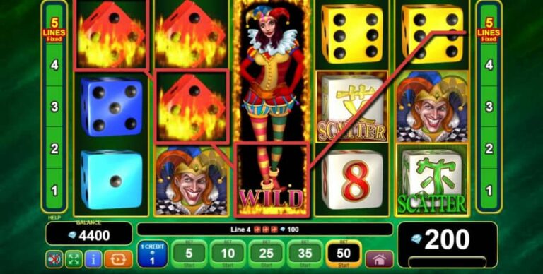 Burning Dice (Amusnet Interactive)