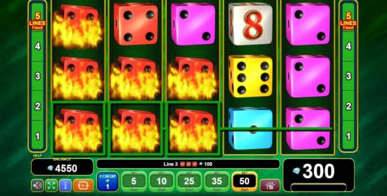 Burning Dice (Amusnet Interactive)