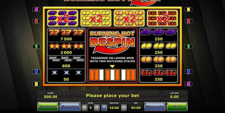 Burning Hot Respin