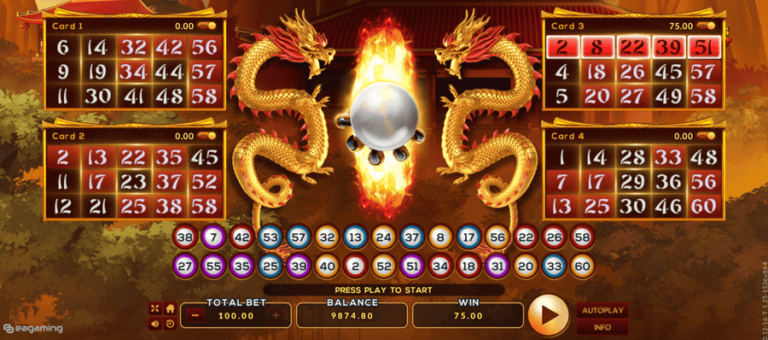 Burning Pearl Bingo