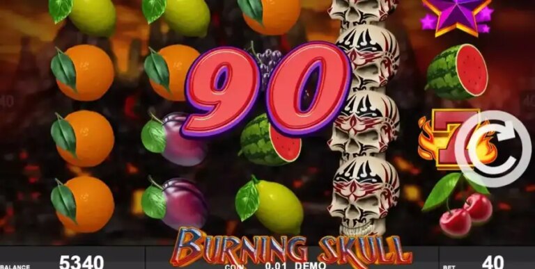 Burning Skull