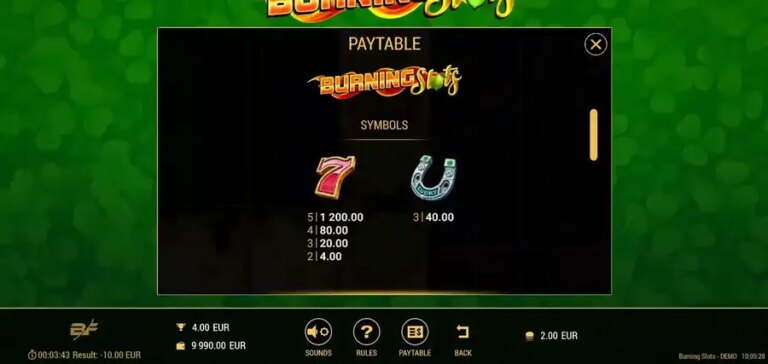 Burning Slots