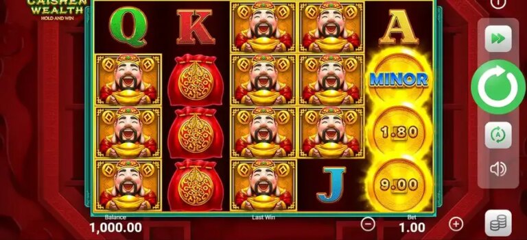 Caishen Wealth Hold and Win