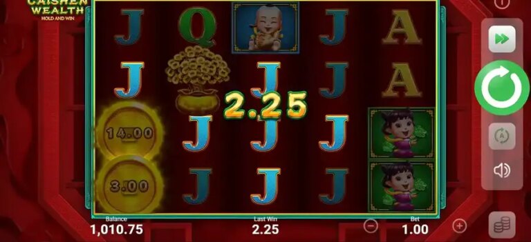Caishen Wealth Hold and Win