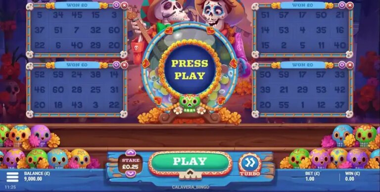 Calavera Bingo