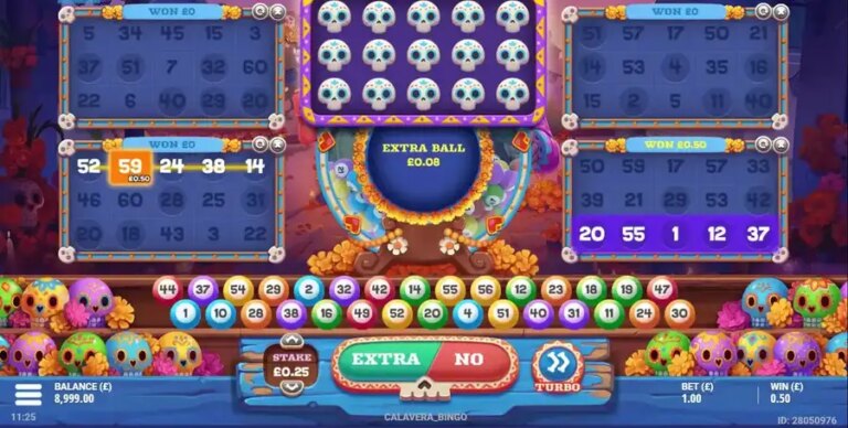 Calavera Bingo