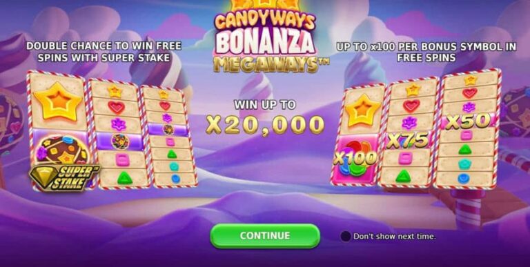 Candyways Bonanza Megaways