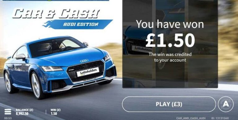 Car & Cash — Audi