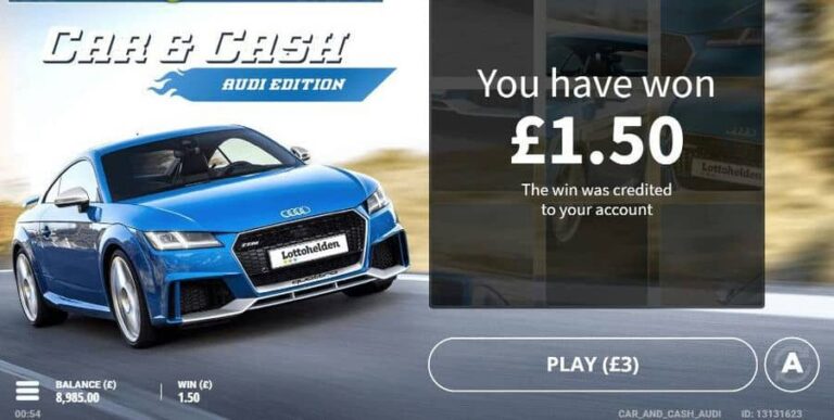 Car & Cash — Audi