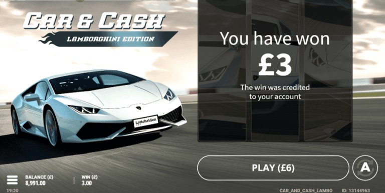 Car & Cash — Lamborghini