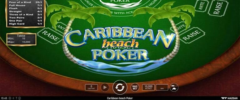 Caribbean Beach Poker (Wazdan)