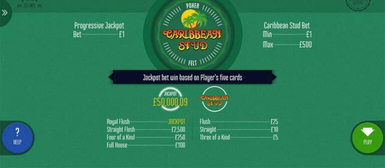 Caribbean Stud (Felt Gaming)