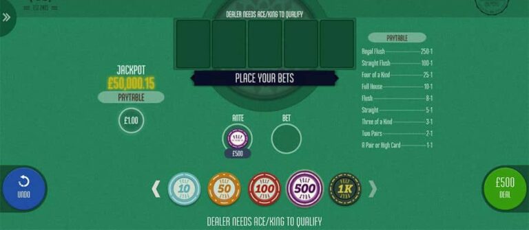 Caribbean Stud (Felt Gaming)