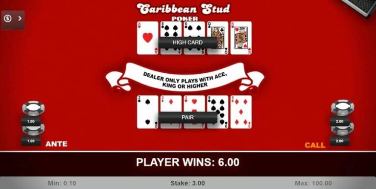 Caribbean Stud Poker (1X2gaming)