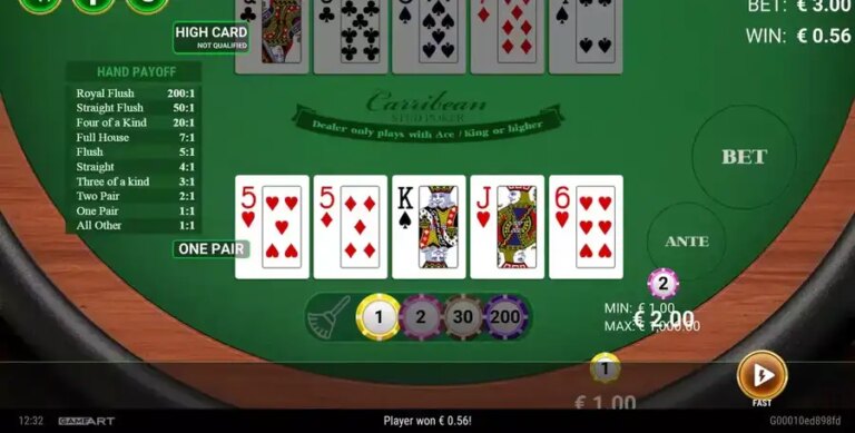Caribbean Stud Poker (GameArt)