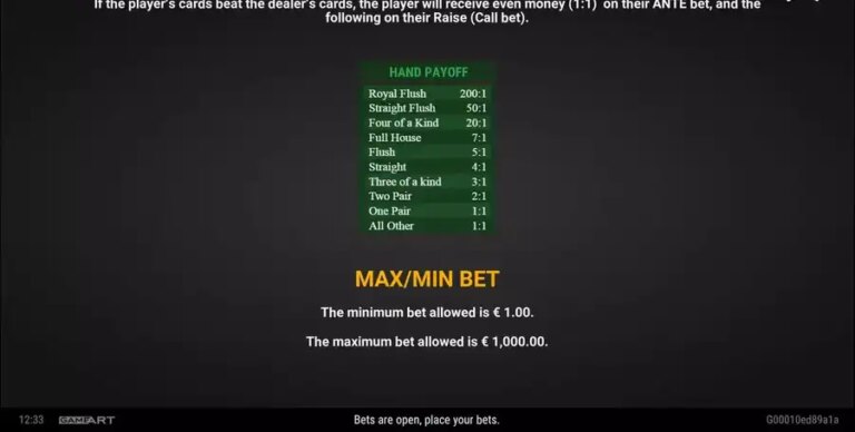 Caribbean Stud Poker (GameArt)