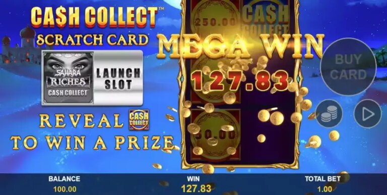 Cash Collect Scratch Card