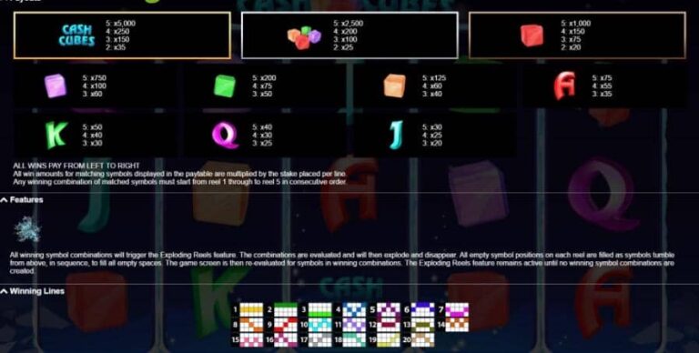 Cash Cubes