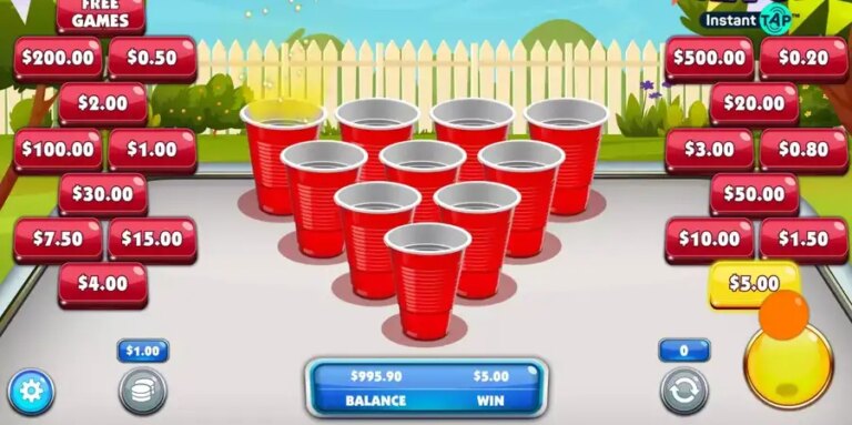 Cash Pong Instant Tap