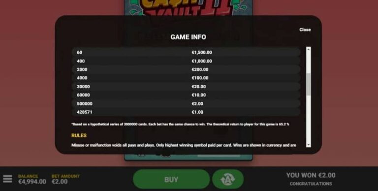 Cash Vault II