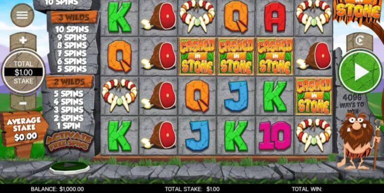 Cashed in Stone