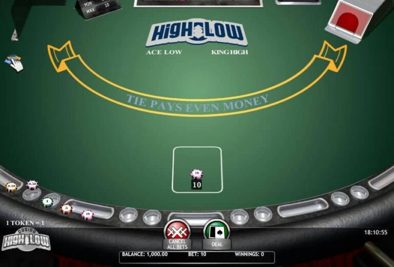 Casino High Low Poker (iSoftBet)