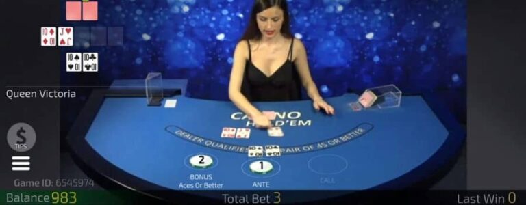 Casino Hold’Em Live Casino (Ezugi)