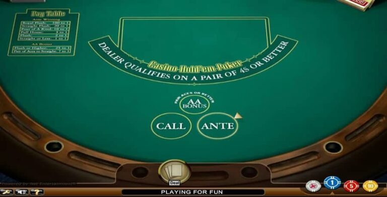 Casino Hold’em (NetEnt)
