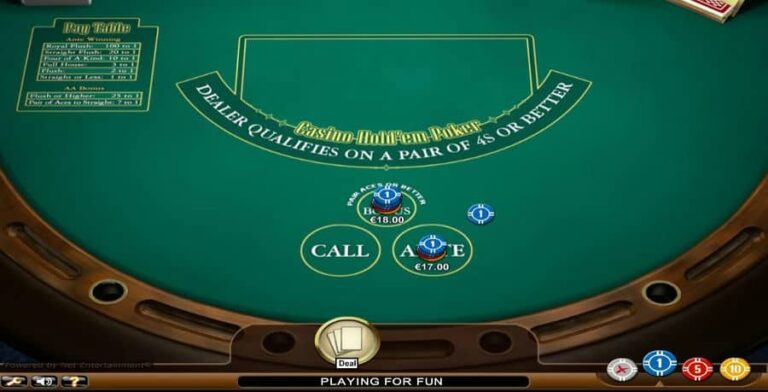 Casino Hold’em (NetEnt)