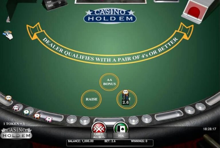 Casino Hold’em (iSoftBet)