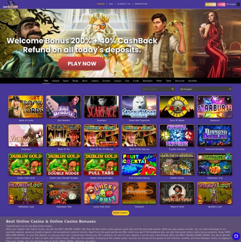 Casino Purple