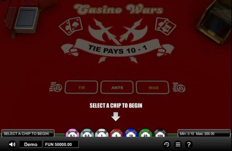 Casino Wars (1X2gaming)