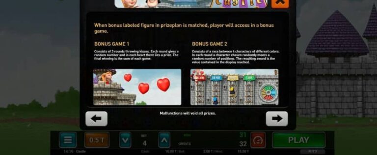 Castle Bingo