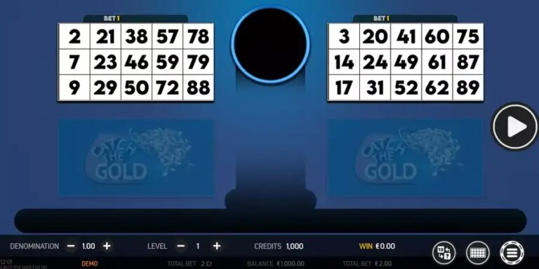 Catch the Gold Bingo