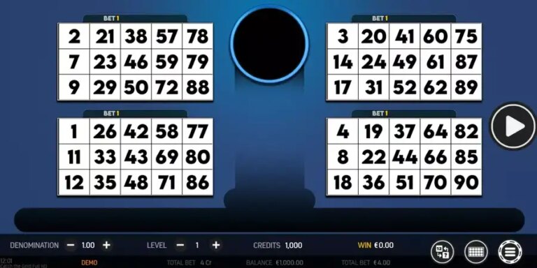 Catch the Gold Bingo