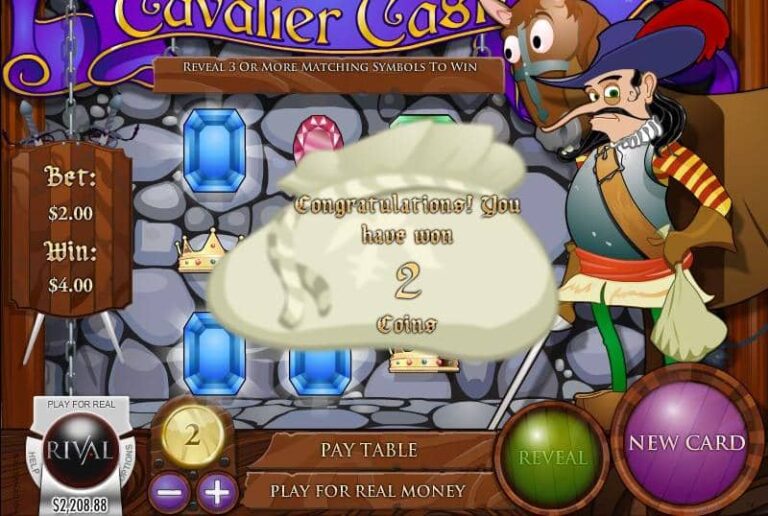 Cavalier Cash Scratch and Win