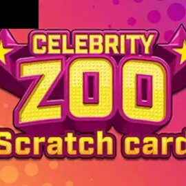 Celebrity Zoo Scratch Card