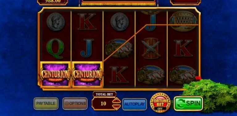 Centurion Free Spins