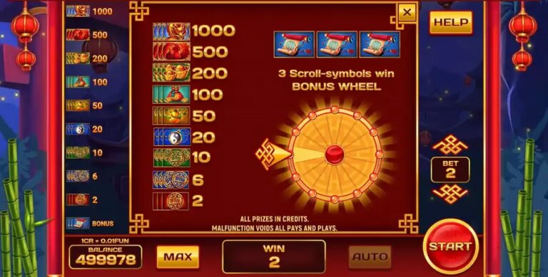 Charming Wheel (3×3)