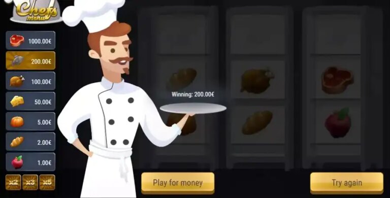 Chefs Menu