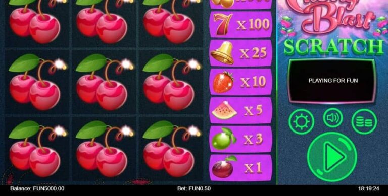Cherry Blast Scratch
