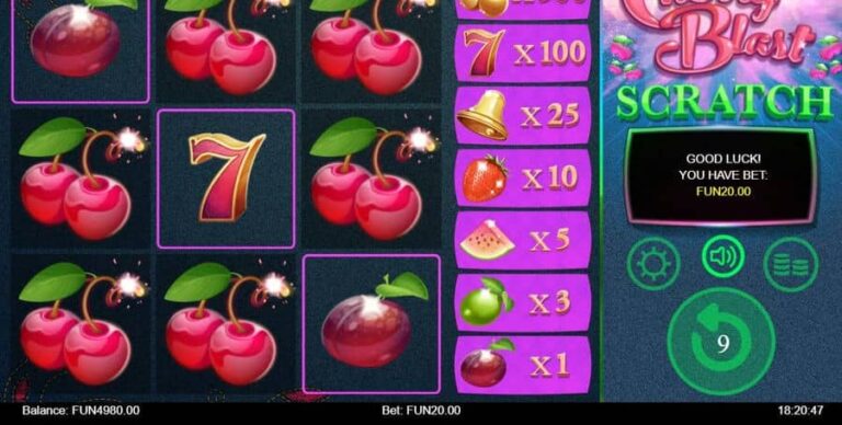 Cherry Blast Scratch