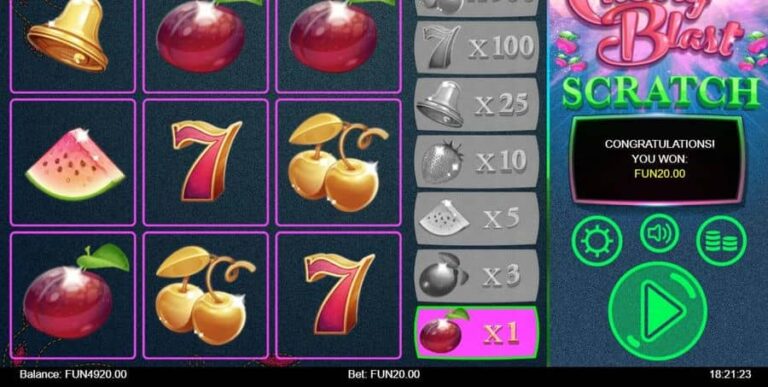 Cherry Blast Scratch