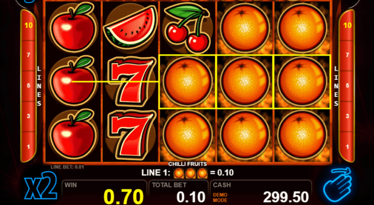 Chilli Fruits (Casino Technology)